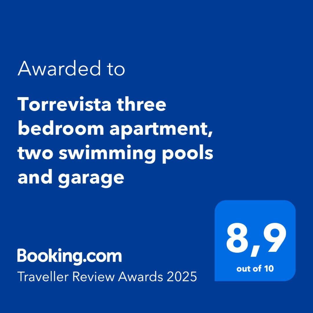 Torrevista Three Bedroom Apartment, Two Swimming Pools And Garage Torrevieja Exterior foto